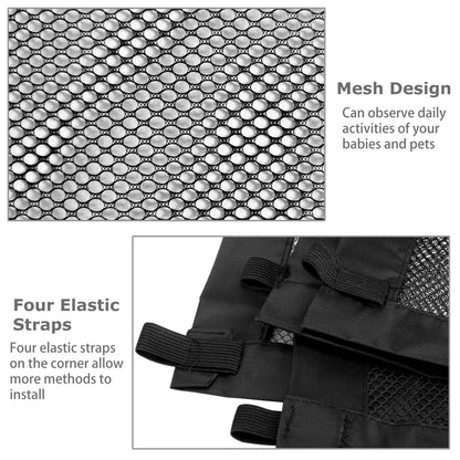 My Friendly™ Pets Dog Cat Baby Safety Gate Mesh Fence Magic Portable Guard Net Stairs Doors