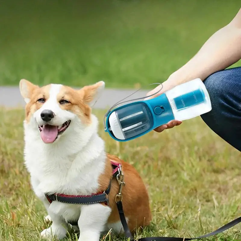 My Friendly™ Dog Water Cup Drinking Food Garbage Bag Three-in-one Portable Small Multi-functional Pet Cups Pets Supplies