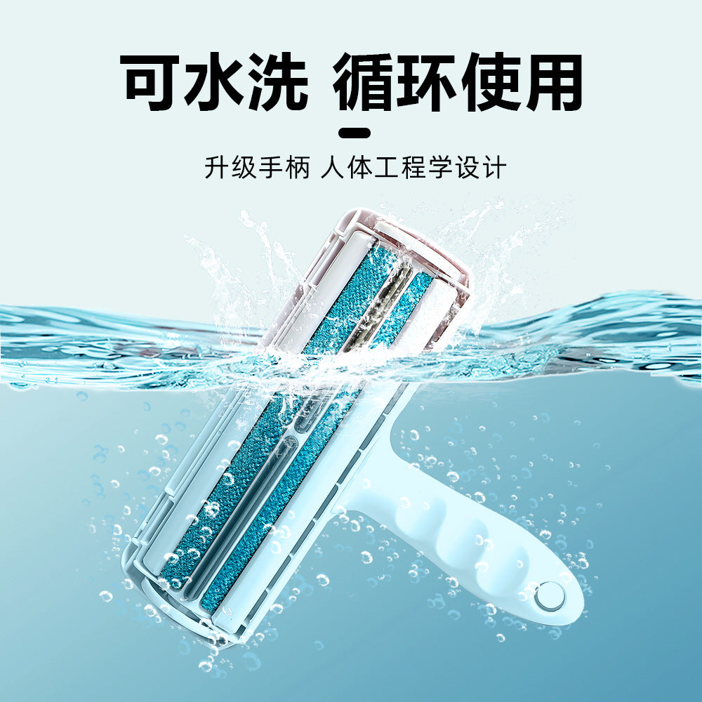 Upgraded Pet Hair Removal Brush For Cats And Dogs, Removes Loose Fur, Cat Hair Roller Comb, One-Click Hair Removal