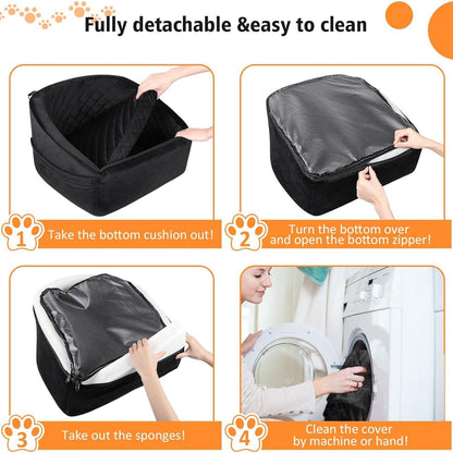 Spot Amazon Popular Pet Car Mat Dog Outing Seat Mat Small And Medium-Sized Dog Kennel