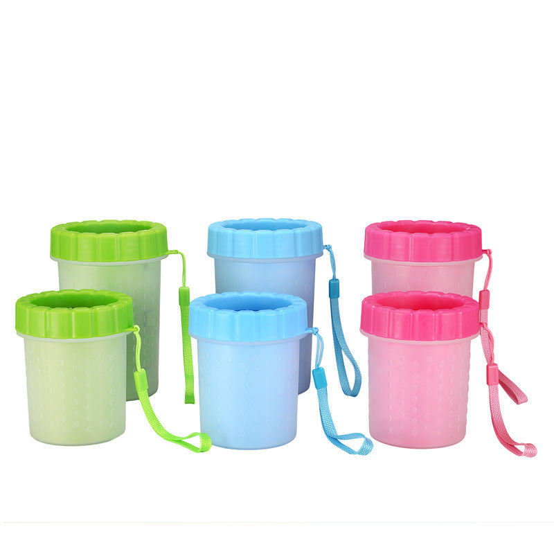 Pet Foot Washing Cup Automatic Dog Bathing Foot Washing Device Artifact Cleaning Pet Supplies Collection Pet Foot Washing Cup