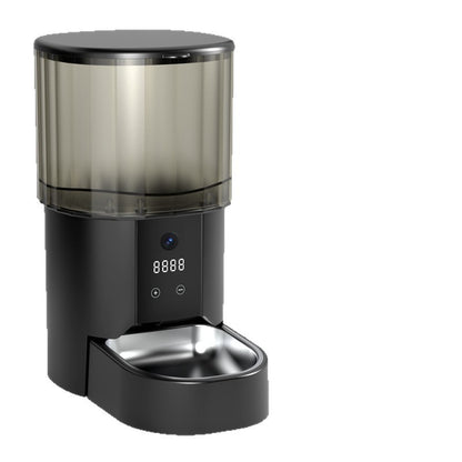 Pet Automatic Intelligent Feeder Large Capacity Universal Timed And Quantitative Offline Voice Cat Food And Dog Food Feeding Machine
