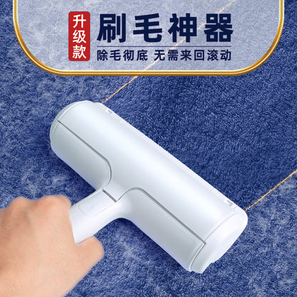 Upgraded Pet Hair Removal Brush For Cats And Dogs, Removes Loose Fur, Cat Hair Roller Comb, One-Click Hair Removal
